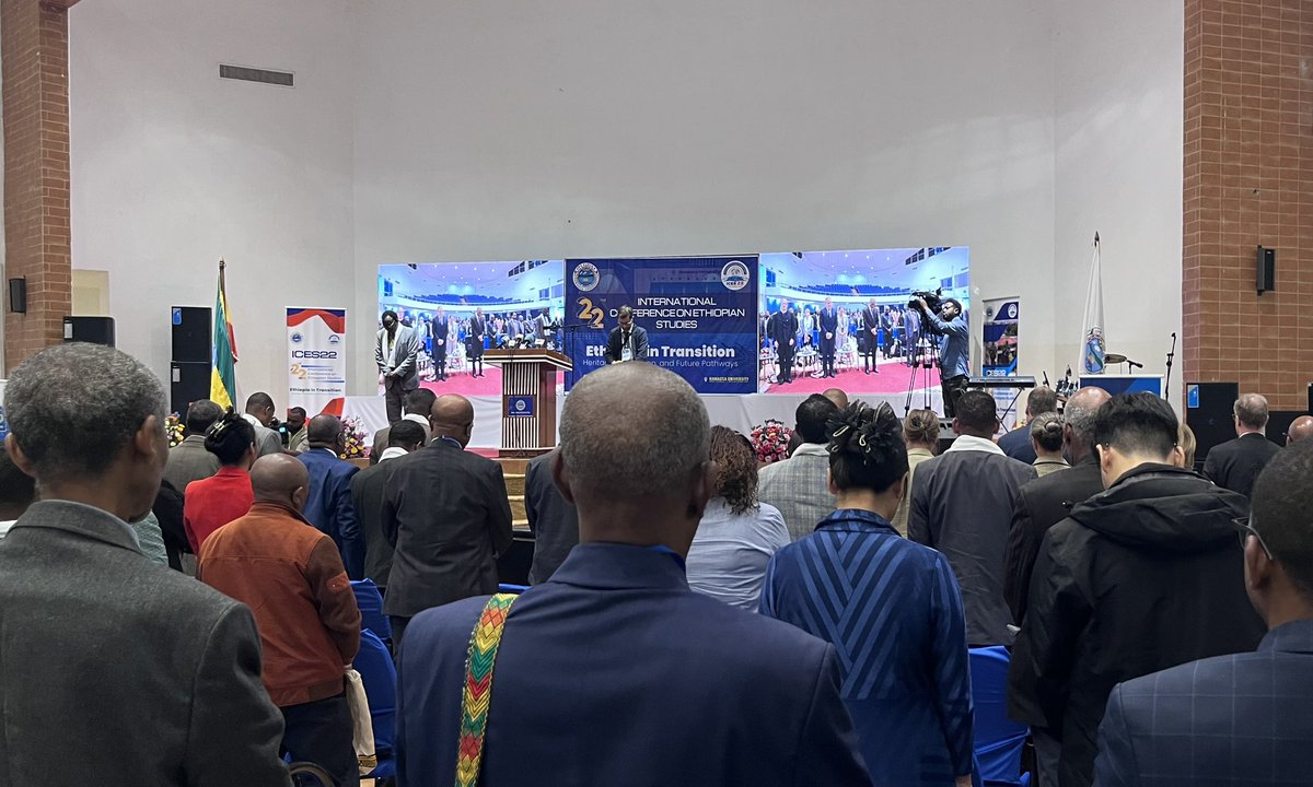 fissehaf's tweet photo. #ICES22 honored colleagues in Ethiopian Studies who have passed away since ICES 2023 including Prof. Andreas Eshete, Dr. Elizabeth WoldeGiorgis, Prof. Eshetu Woncheko, Dr. Kassahun Berhanu, and Dr. Metasebia Bekele. A minute of silence. #EthiopianStudies https://t.co/F5LnvrQ9Uc