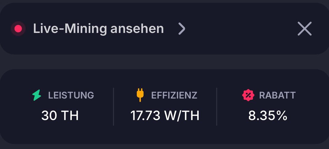 T_der_V's tweet image. Hey Mining Community, 
Yesterday I shared my weekly updates ad I do every week, this week start different. Look at the progress on the pictures. 
Love it, good start into the week!
#GoMining #GoMining10M #BTC #Bitcoin #Bitcoinmining