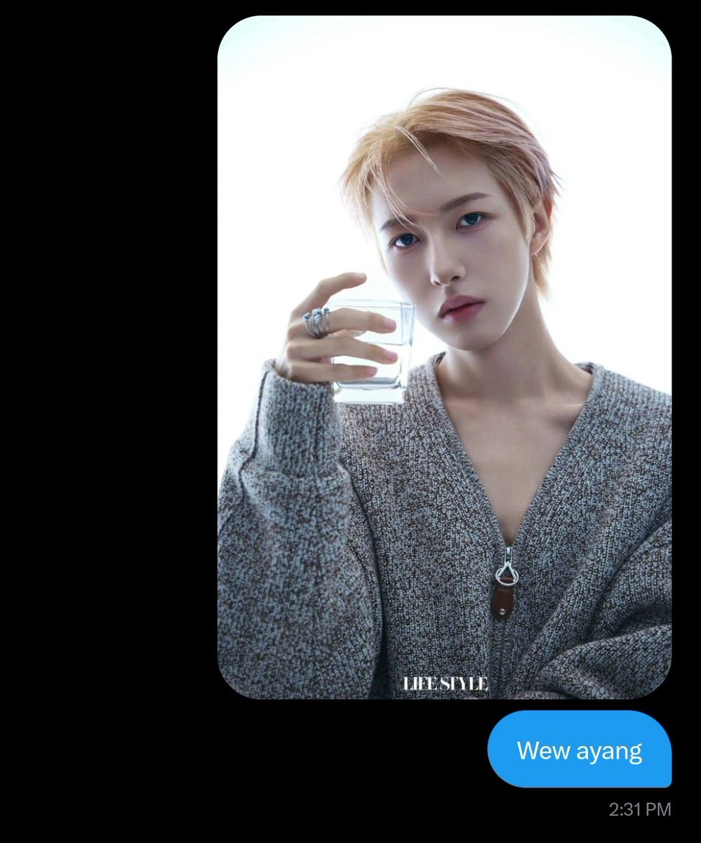 reljun's tweet image. Pic i sent                         The response