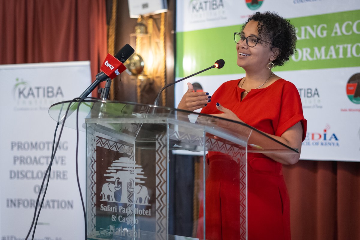 MediaCouncilK's tweet photo. At the International Day for Universal Access to Information (IDUAI) 2025 commemoration in Nairobi, themed Ensuring Access to Environmental Information in the Digital Age, Principal Secretary Eng. .@tanuijohn and @MediaCouncilK CEO .@DavidOmwoyo  joined leaders to underscore the vital role of accessible environmental information. 1/9

#IDUAI2025 
#AccessToInformation
#EnvironmentalRights