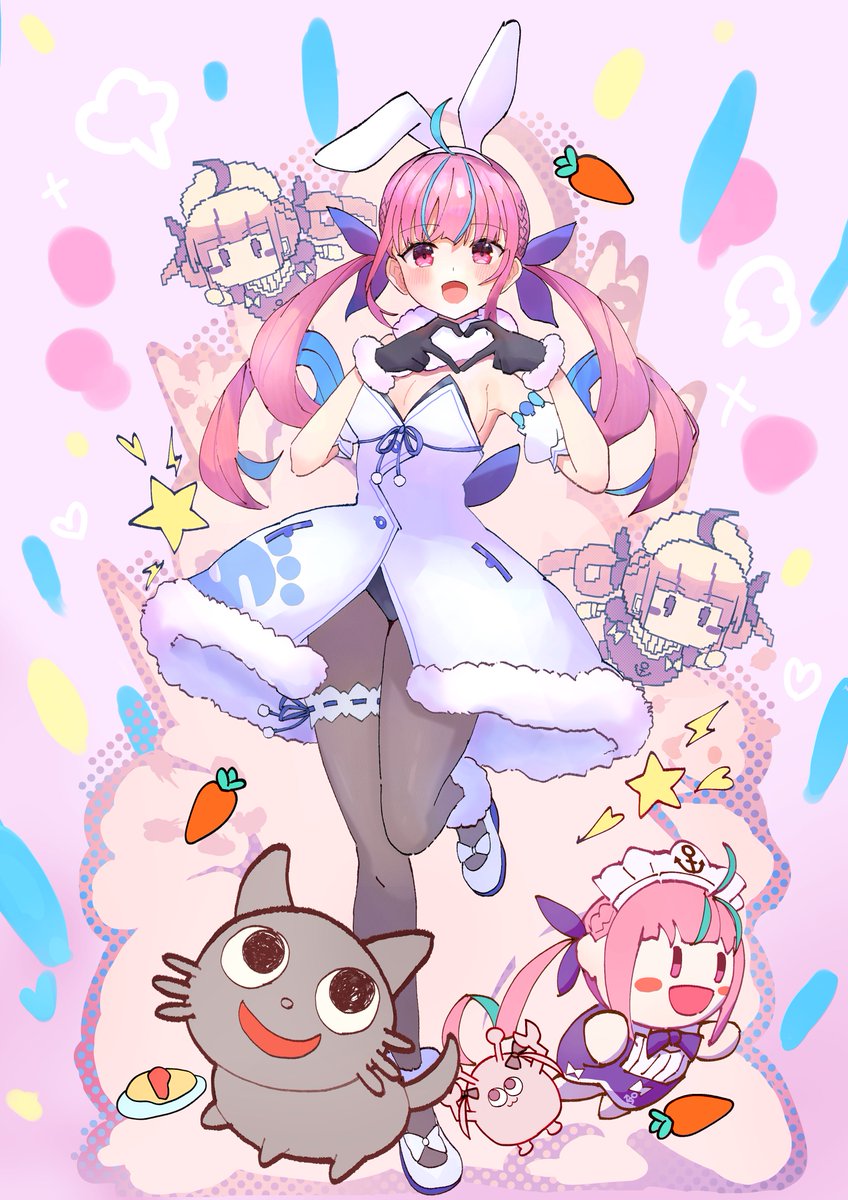 roya247's tweet photo. #今月描いた絵を晒そう
自分のあくぺこが好きな気持ちを
たくさん詰め込みました⚓️👯‍♀️ https://t.co/0QkLlBuhWZ