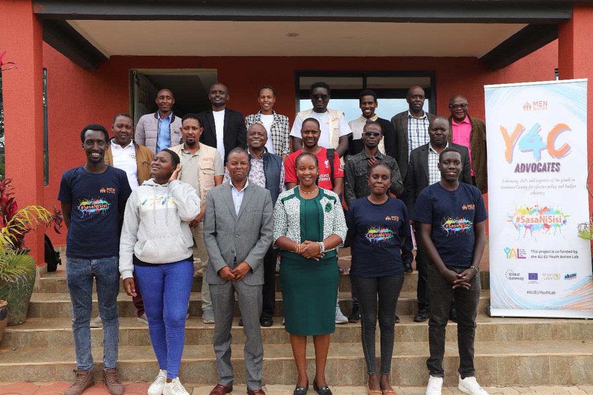 MenEndFGM's tweet photo. The civic space belongs to the people , &amp; young people are bravely stepping in. They’re not waiting to be invited; they’re inviting leaders, presenting solutions &amp; shaping the agenda.
Our role? To equip them with the tools seat at the table. #SasaNiSisi #AuEuYouthLab https://t.co/XSPJetp311