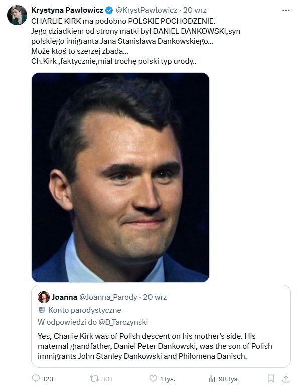 narkoszyk's tweet photo. weszłam na jej profil pierwszy raz od stulecia. kto był jego dziadkiem? https://t.co/mr1tQuI5RJ