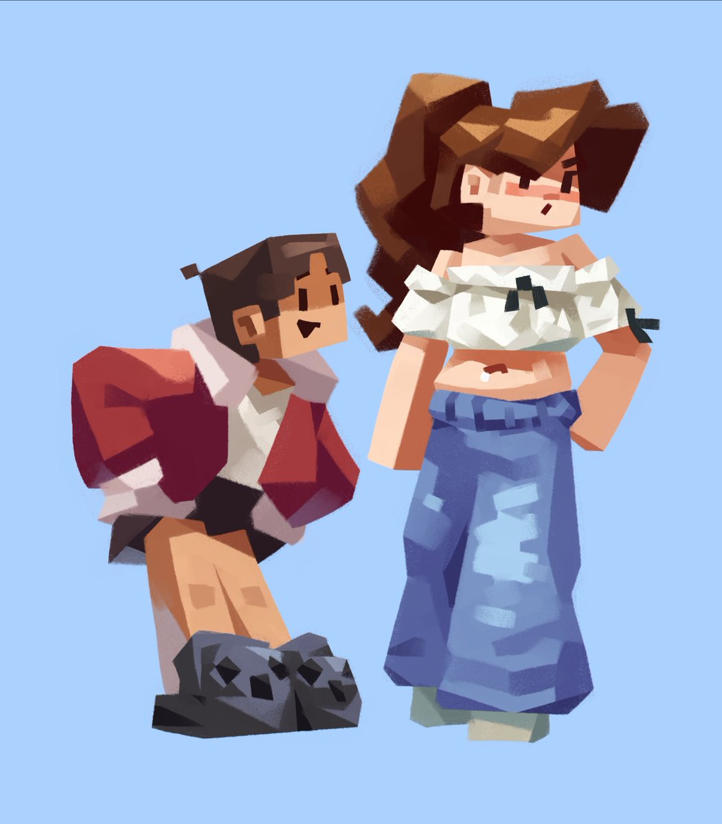 My boyfriend and me.