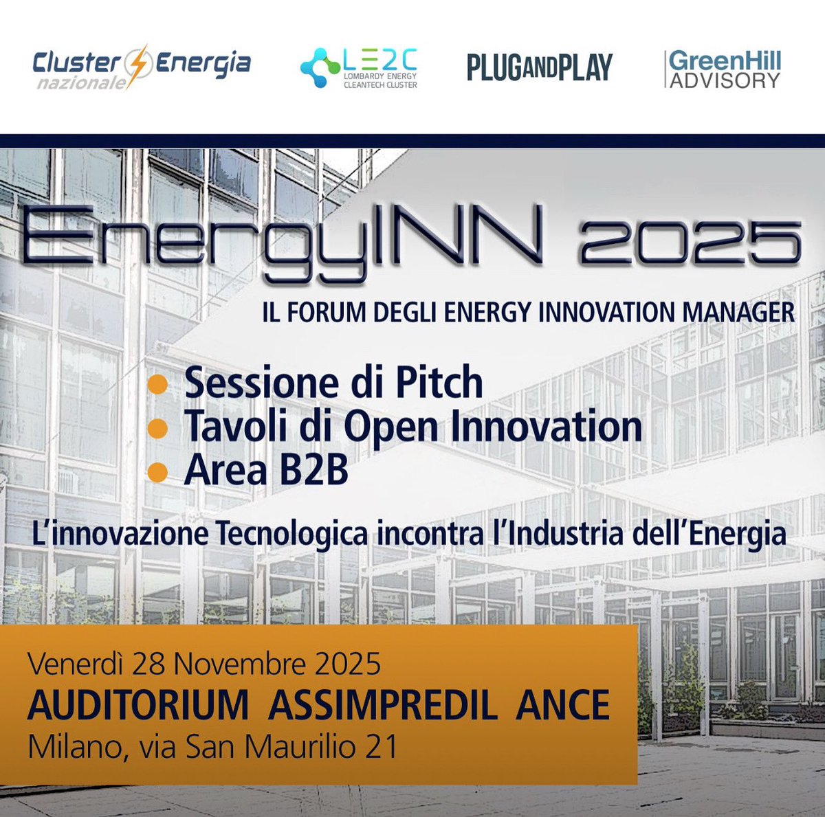 EnergyINN 2025 - Innovazione Tecnologica per la Transizione Energetica

Il Forum del Energy Innovation Manager

landing.greenhilladvisory.com/forum-energyin…