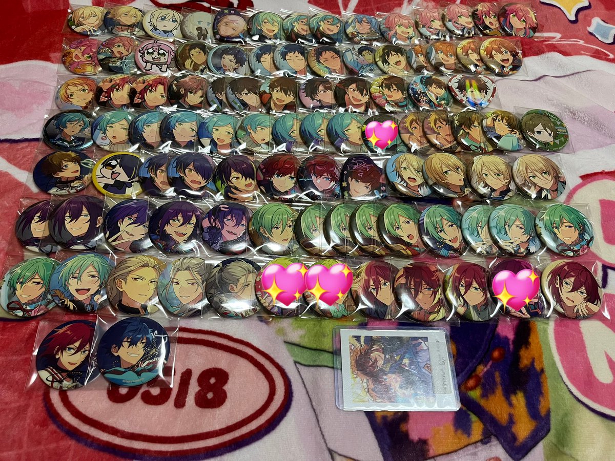 rinne_kapi's tweet image. 【交換】 あんスタ テーマ フィーチャー コレクション缶バッジ Sep Apr

譲）画像1〜5
求）画像6、7＞それ以外の燐音、ライカ

見ずらい場合お声掛け頂ければキャラごとのお写真ご提示します。
画像5は取り忘れのお品物です。

お気軽にお声掛けください。