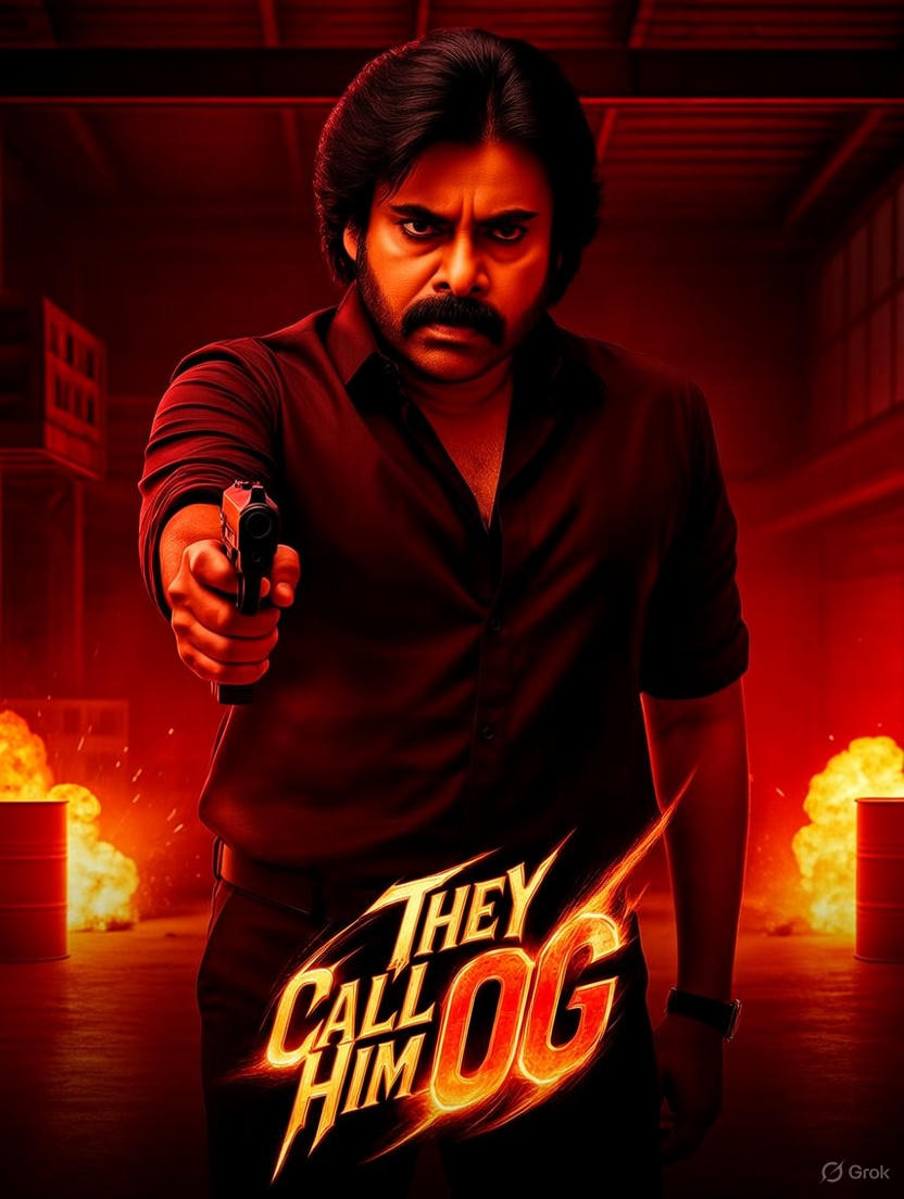 CineChaiTelugu's tweet photo. 🚀 #TheyCallHimOG roars to 300Cr+ WW gross in Week 1! Pawan Kalyan's mafia boss vibe crushes records-highest Telugu opener of '25. Fans storming theaters! 💣 What's your fave mass moment? #Tollywood #PawanKalyan #BoxOfficeBeast https://t.co/Ux7CP66BYO