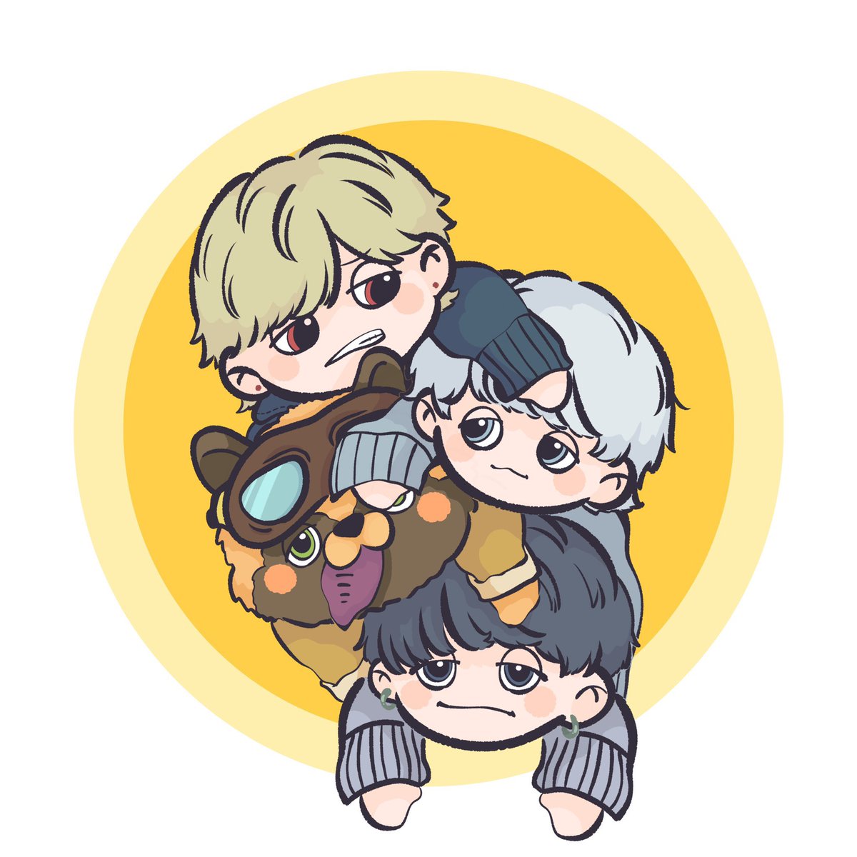 モブ4人で突っ走る。 tweet media