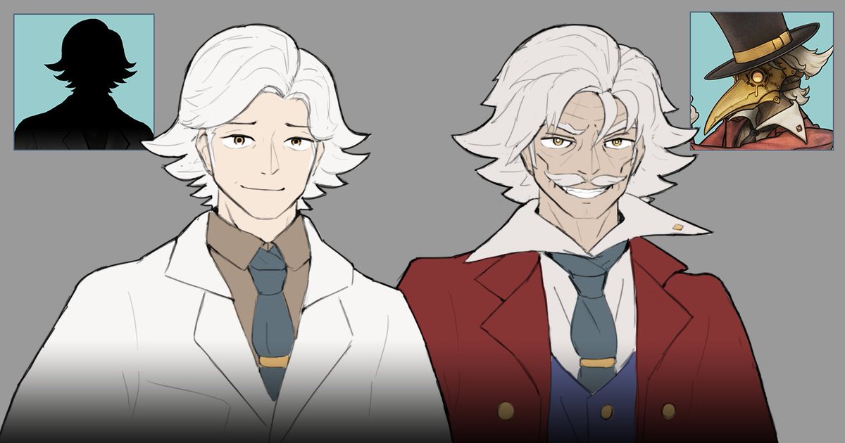 My take on Maestro's appearance without a mask.
#FugaMelodiesofSteel3 #戦場のフーガ3