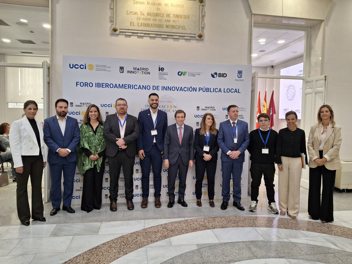 💡 El alcalde José Luis Martínez-Almeida inaugura en <a href="/iLABMadrid/">International Lab</a> el Foro Iberoamericano de Innovación Pública Local, que reconoce iniciativas innovadoras que están mejorando la vida de la sociedad iberoamericana.