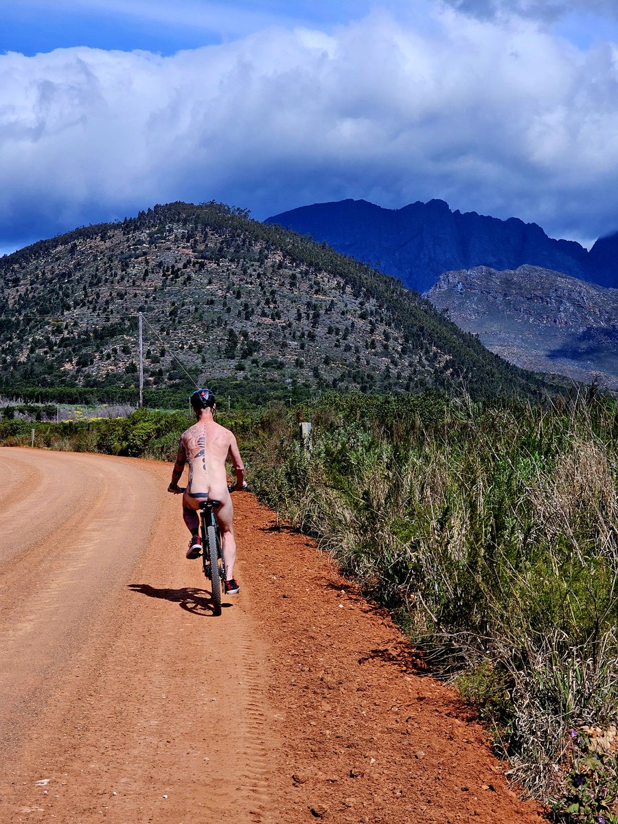 Quiet bike ride in the mountains... #gingerbeard #semiinked