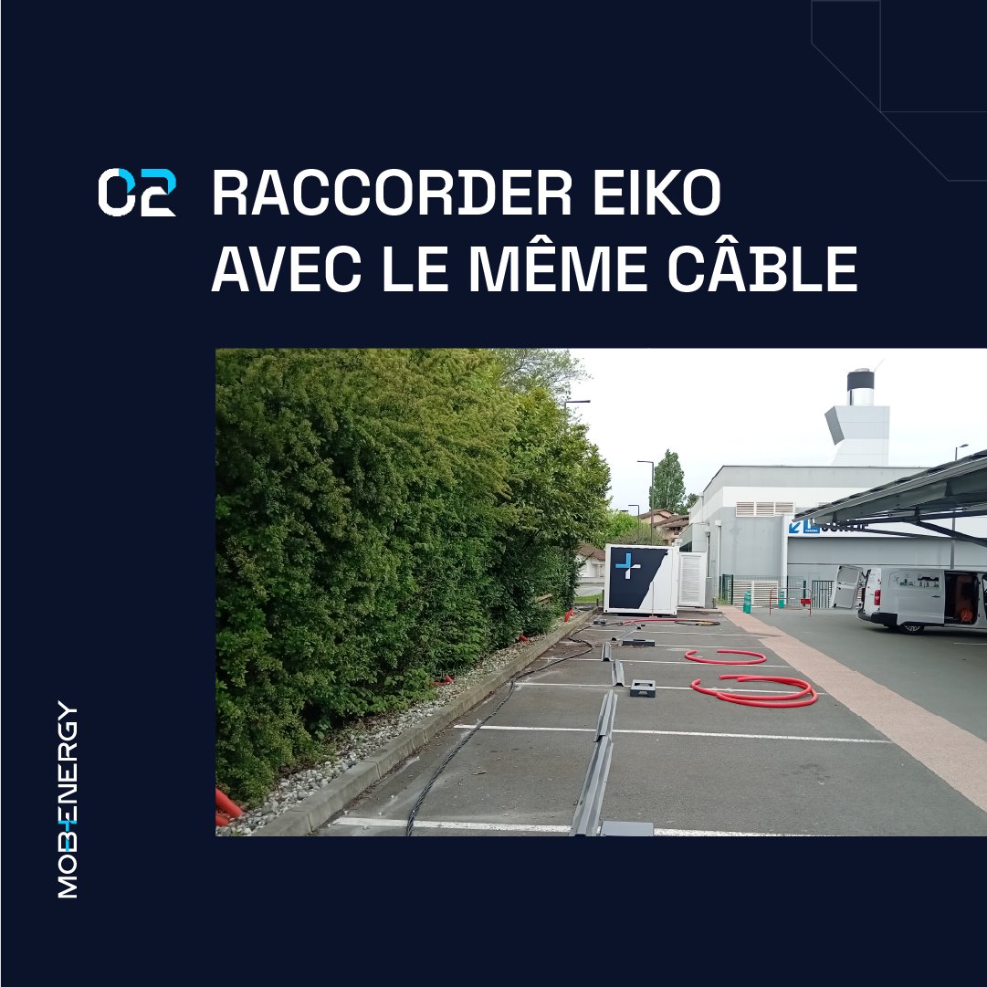 energy_mob's tweet photo. Passer de 1 à 10 points de charge sur son parking, sans aucun travaux ?

C’est exactement ce qu’a choisi de faire le Centre Hospitalier de Mont-de-Marsan en remplaçant leur unique borne 22 kW par un cube Eiko et 5 bornes doubles. https://t.co/KXF5b2Kxyy
