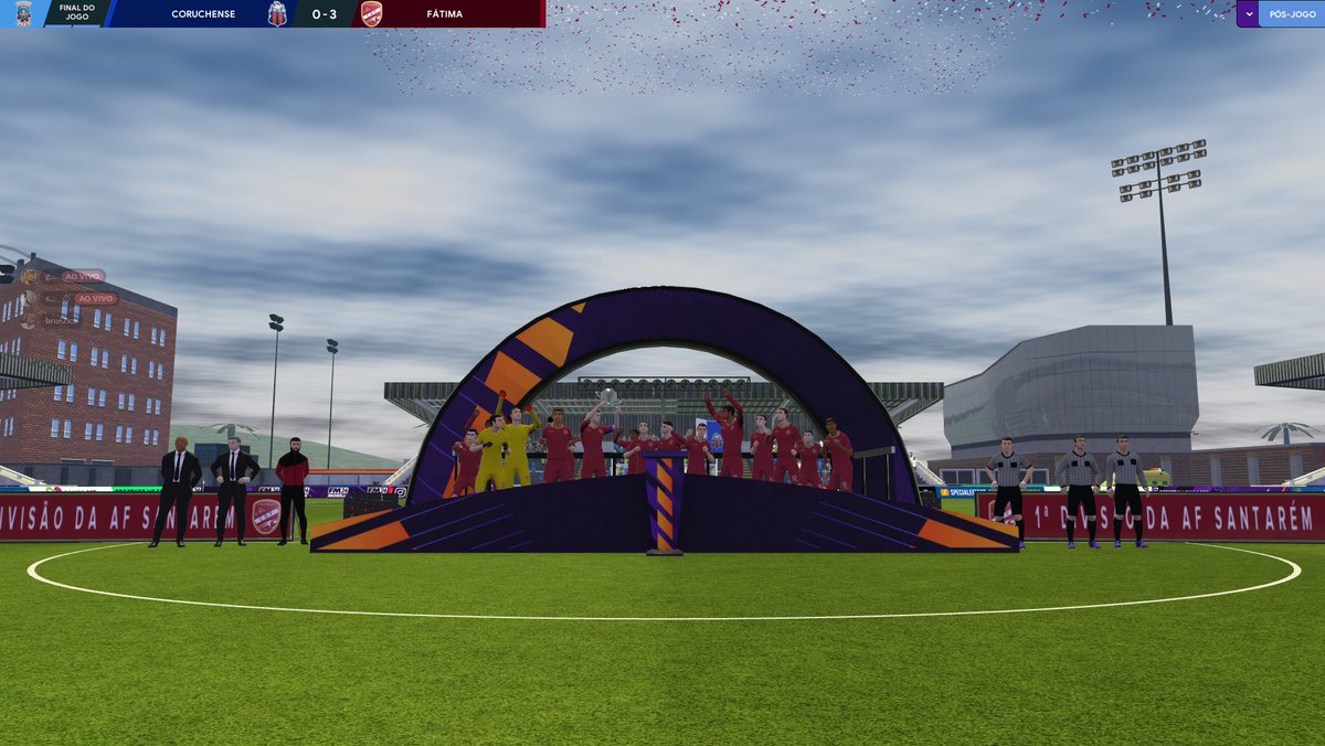 Brunzica_22's tweet image. 🏆 Temporada 1 concluída!
O CD Fátima voltou em grande estilo:
    •    Campeão da 1ª Distrital de Santarém
    •    Campeão da Taça do Ribatejo

⚽ O Renascimento do Fátima está oficialmente em marcha.

#FootballManager #FM24 #FMCommunity #CdFátima