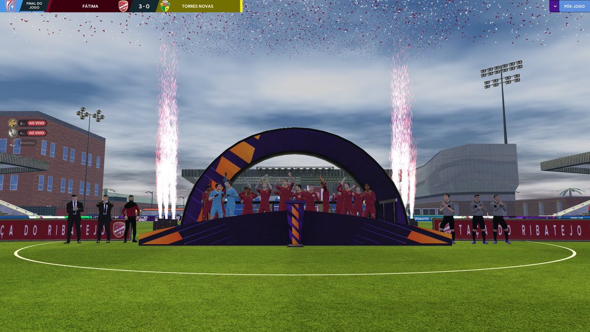 Brunzica_22's tweet image. 🏆 Temporada 1 concluída!
O CD Fátima voltou em grande estilo:
    •    Campeão da 1ª Distrital de Santarém
    •    Campeão da Taça do Ribatejo

⚽ O Renascimento do Fátima está oficialmente em marcha.

#FootballManager #FM24 #FMCommunity #CdFátima