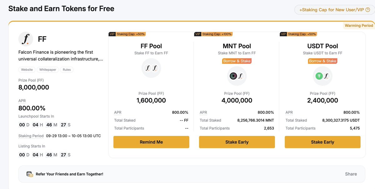 0xMantleJP's tweet image. $MNT ホルダーの皆さんへ
Bybit公式のLaunchpoolで、史上最大級のプライズプールが登場します。

早めにステーキングして、リワードをどんどん積み上げましょう。

早く動く者がいつも得をします。