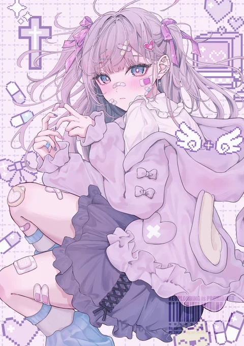 デコラ特集! こちらの地雷ちゃんのイラストを取り上げてもらってます〜( '͈ ꒫ `͈ )