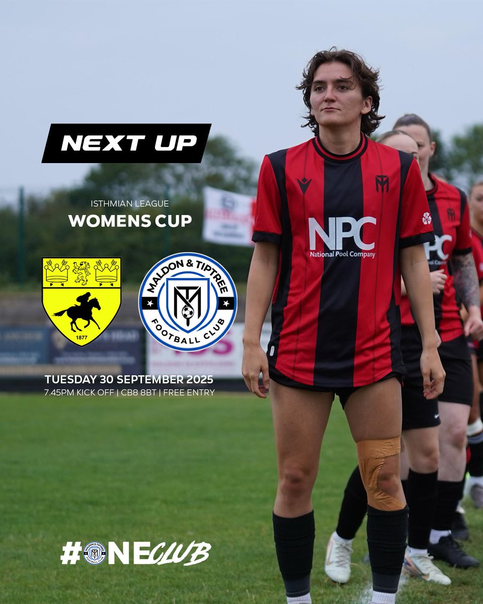 UP NEXT! 

Tuesday night's under the lights ✨️ 

In a quick turnaround, the team is in Cup action tomorrow night. With a trip to Newmarket!

#OneClub #MandTWomen #BeThere