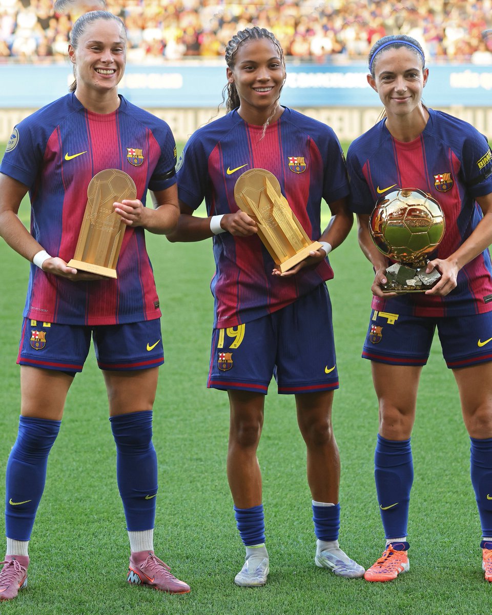 UWCL's tweet image. 🌟🌟🌟

#UWCL || @FCBfemeni