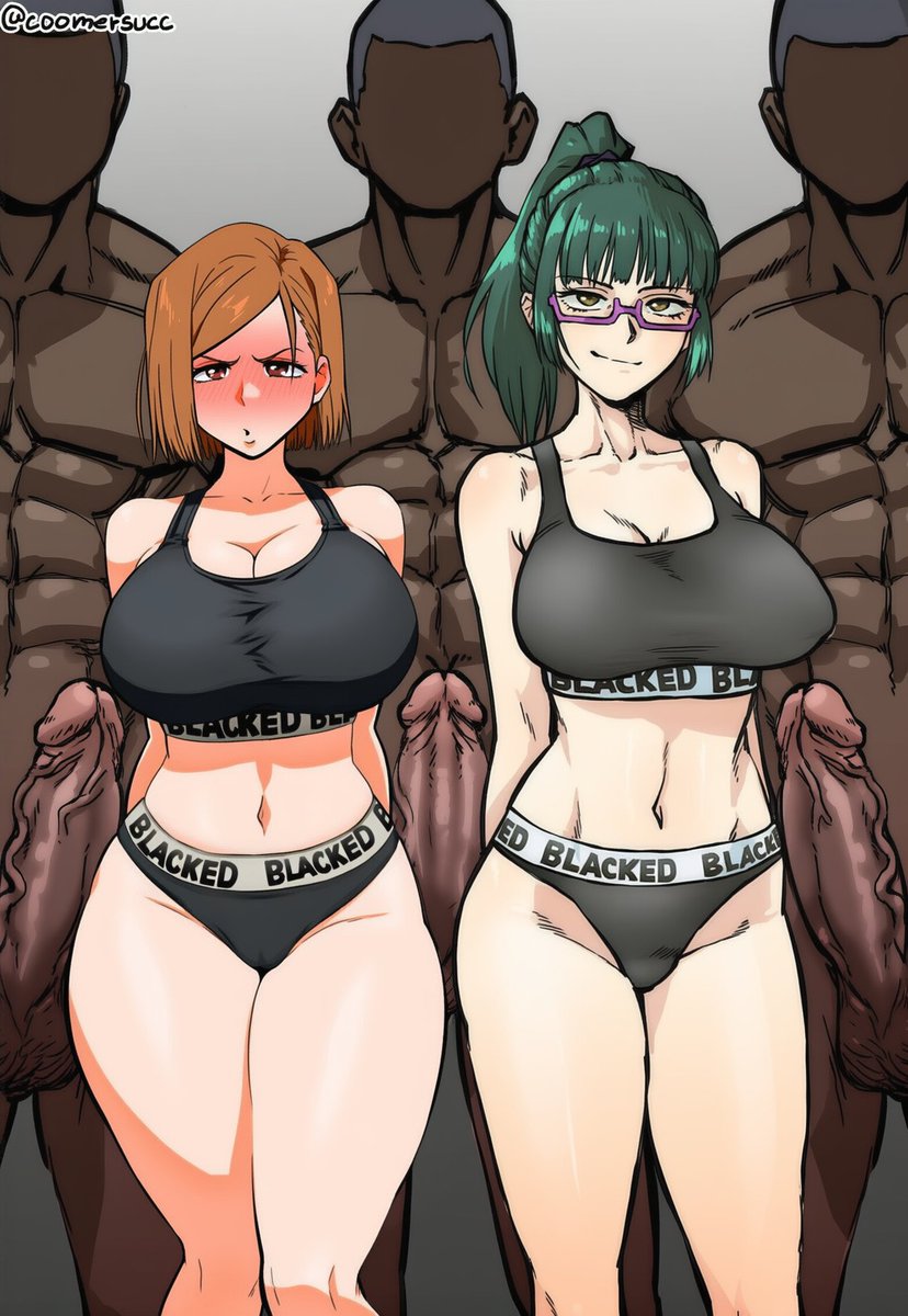 They're both snowbunnies~

65 Maki x Nobara (Jujutsu Kaisen) BLACKED pics up on P*treon now
