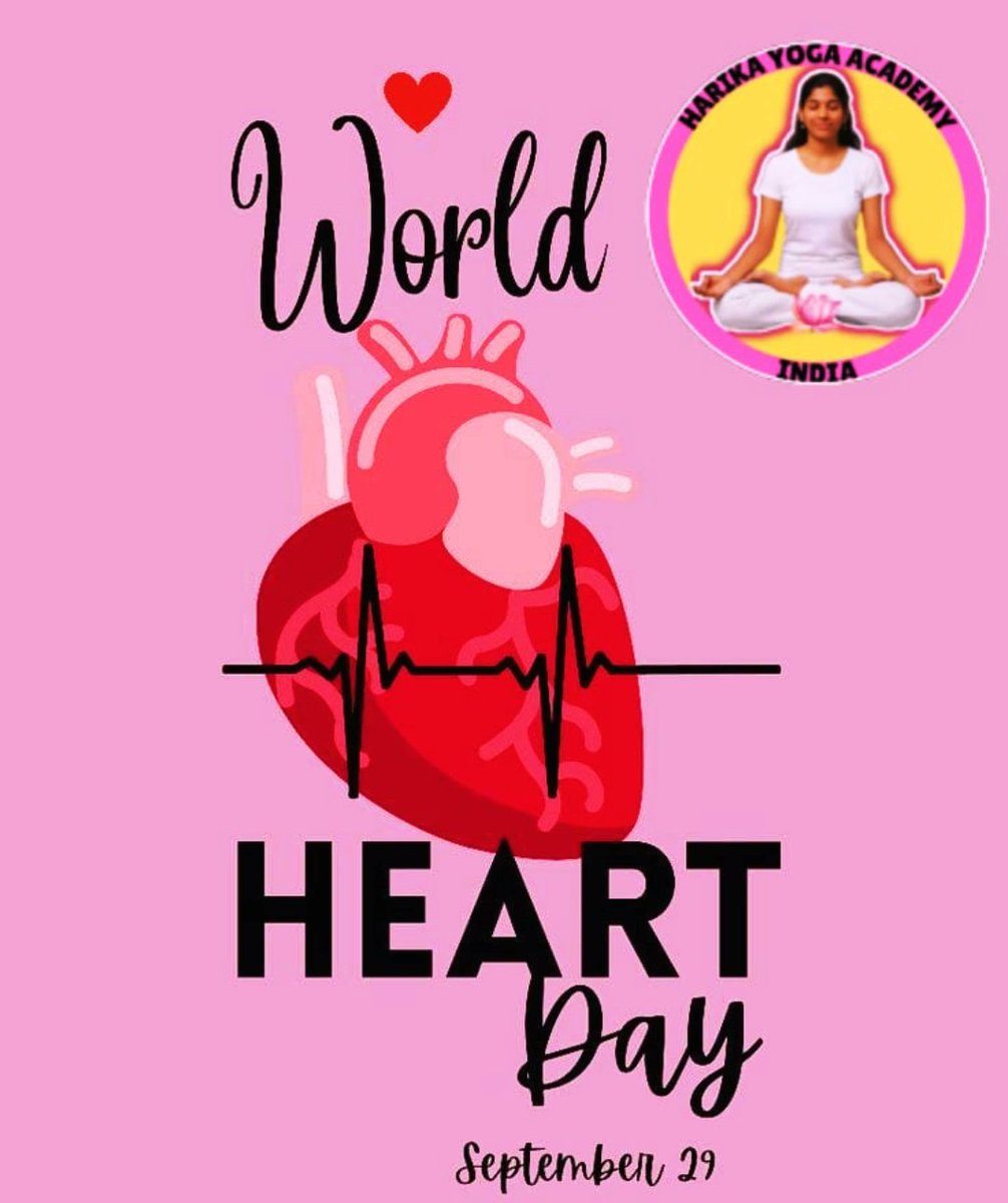 మీ గుండెను ఆరోగ్యంగా ఉంచేందుకు సరైన జీవనశైలి అవసరం... 🫀

గుండె జబ్బుల నివారణ మరియు గుండె జబ్బుల పై ప్రజలలో అవగాహన కల్పిద్ధాము... 🫀

నిత్యం యోగ చేయండి 🧘🏻‍♀️
ఆరోగ్యం గా ఉండండి 🫀

#హారికయోగాఅకాడమీ #ప్రపంచగుండెదినోత్సవం
#HarikaYogaAcademy #OnlineYoga
#HealthForAll #YogaBenefits