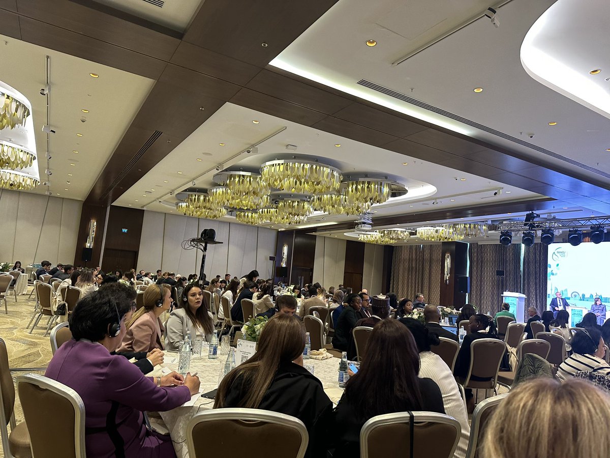 humbatov_fuad's tweet image. Participating at the Baku Climate Action Week, 29.09-01.30, #bcaw2025