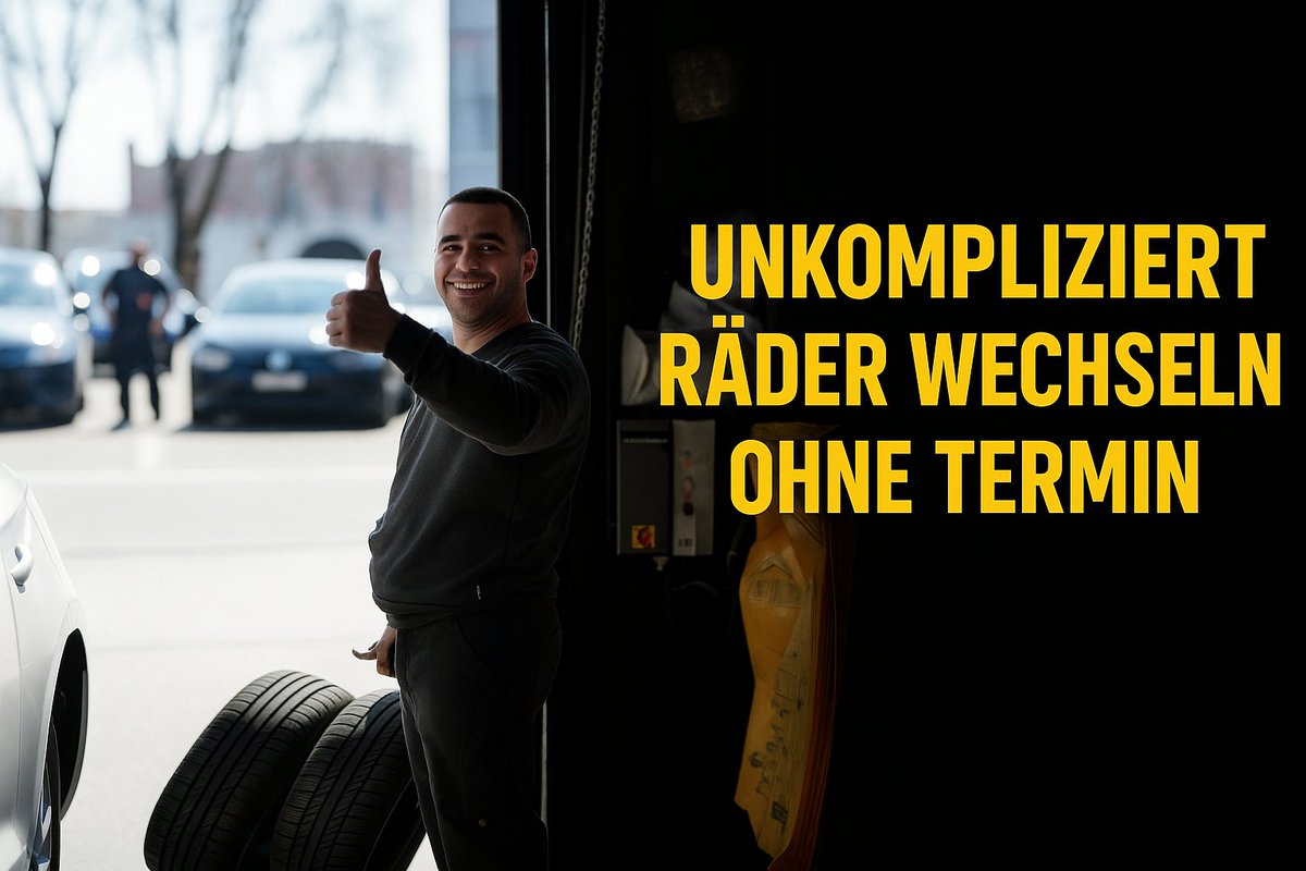 PneuhausFrank's tweet photo. Bei uns heißt es: Räder wechseln ganz unkompliziert – und das ohne Termin! 👍
Schnell vorbeikommen, Zeit sparen und mit frischen Reifen sicher weiterfahren. 🔧✨
#Räderwechsel #OhneTermin #WerkstattService #Autopflege #Reifenwechsel #KfzService #SchnellUndEinfach #Autoliebe #AutoService #WerkstattAlltag