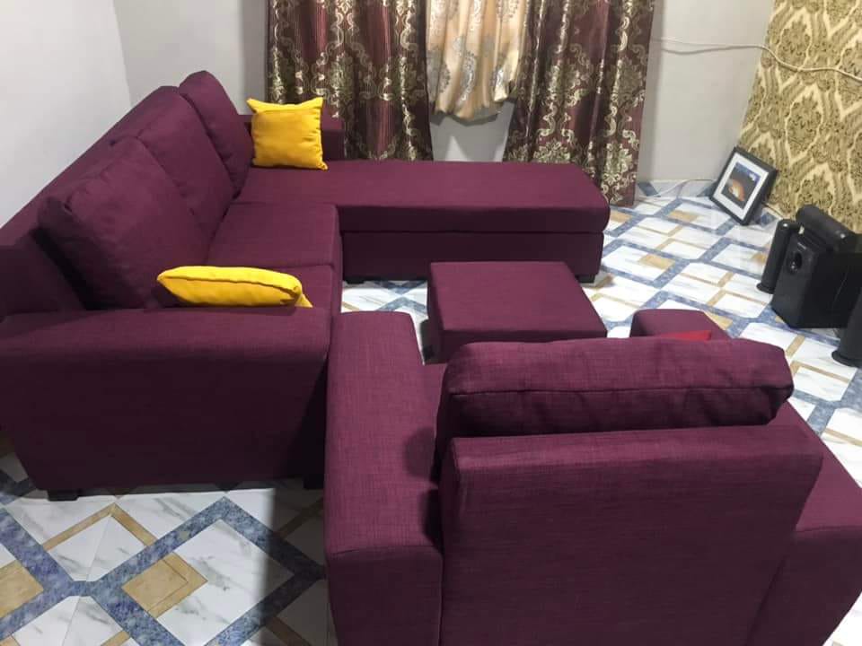 Please retweet 🙏

Get your Brand New Sofa Couch 🛋️ from me 

DM if interested 
0551787898/0275696560
Payment on delivery at fee- Nationwide 

Listed in Cedis 
Complete set 5400
L shape 2600
3 in 1- 2100
2 in 1- 1750
Single 1300

Different colors available in stock