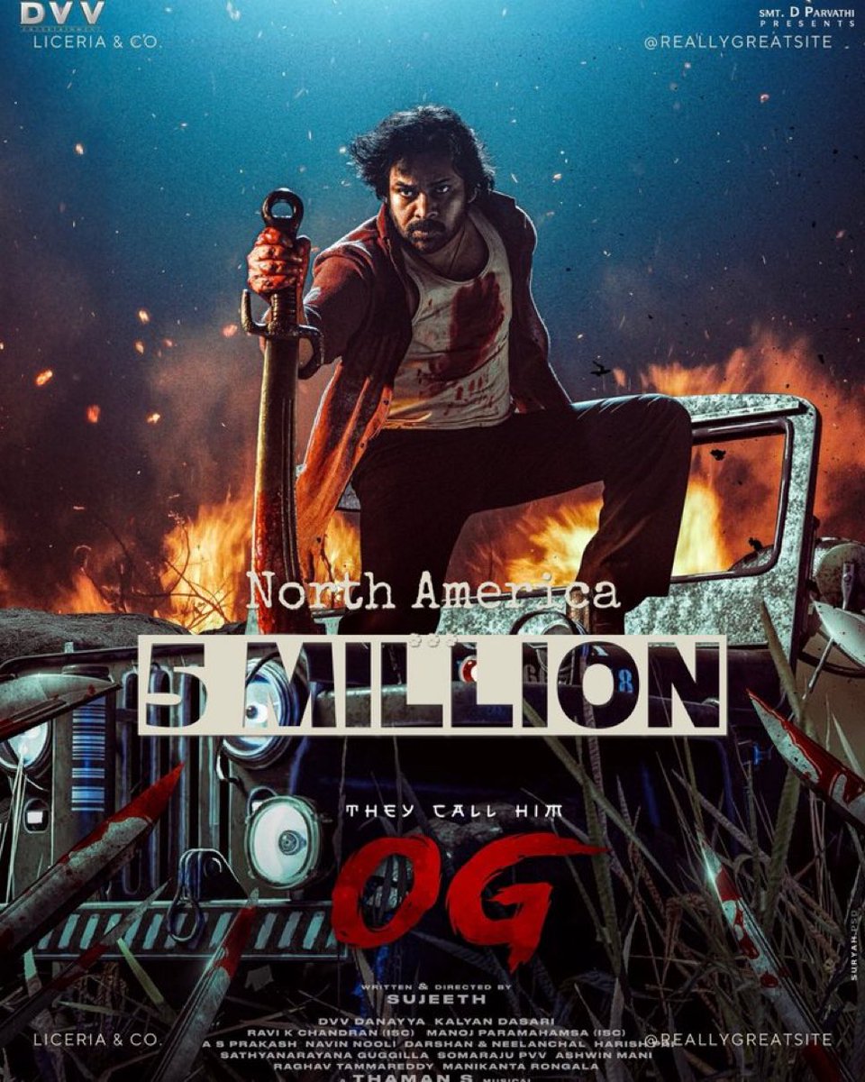 arunganta's tweet photo. That is humongous
@PawanKalyan in beast mode 🔥🔥🔥
#TheycalllHimOG #OGblockbusterHIT https://t.co/vPyx1ozGeV