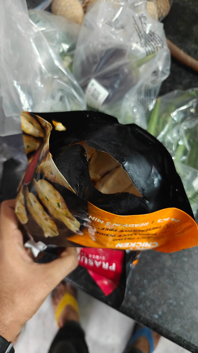 shmujumdar's tweet photo. @SwiggyCares @SwiggyInstamart I've received open package for a perishable item. The help section in the app does not provide any way to connect to an agent for a resolution. Upon mailing instamartsupport@swiggy.in for a resolution ... https://t.co/OGCUhHmDzk