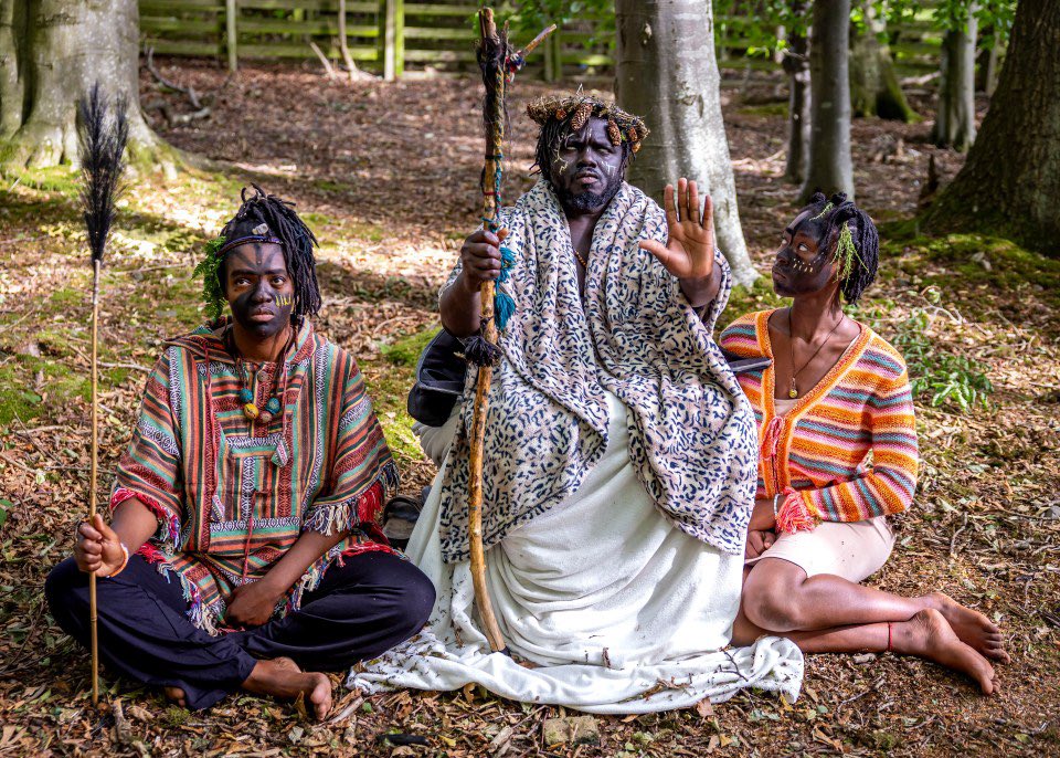A self-styled African tribe has refused to leave the woodlands in Scotland.

The group is made up of a Ghanaian Singer, a Zimbabwean woman and an American woman.

They call themselves the Kingdom of Kubala, and claim the land was stolen from their ancestors 400 years ago.