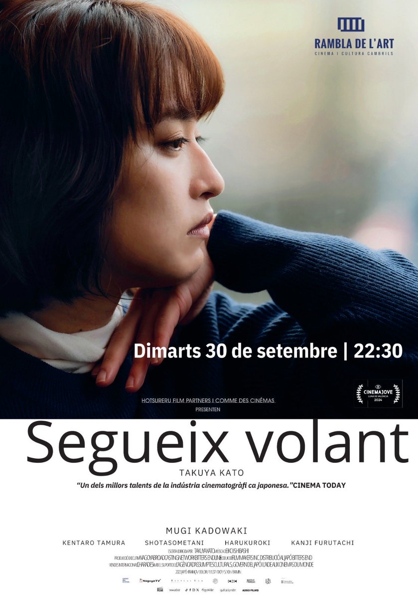Rambla de l'Art (@rambladelart) on Twitter photo Donem suport al cinema doblat en català. Tenim només una pantalla. Poc més podem fer! Demà dimarts #SegueixVolant <a href="/llenguacatalana/">Política Lingüística</a> <a href="/icec_cat/">Empreses culturals</a> <a href="/Adso_Films/">ADSO FILMS</a> Donem suport al cinema doblat en català. Tenim només una pantalla. Poc més podem fer! Demà dimarts #SegueixVolant <a href="/llenguacatalana/">Política Lingüística</a> <a href="/icec_cat/">Empreses culturals</a> <a href="/Adso_Films/">ADSO FILMS</a>