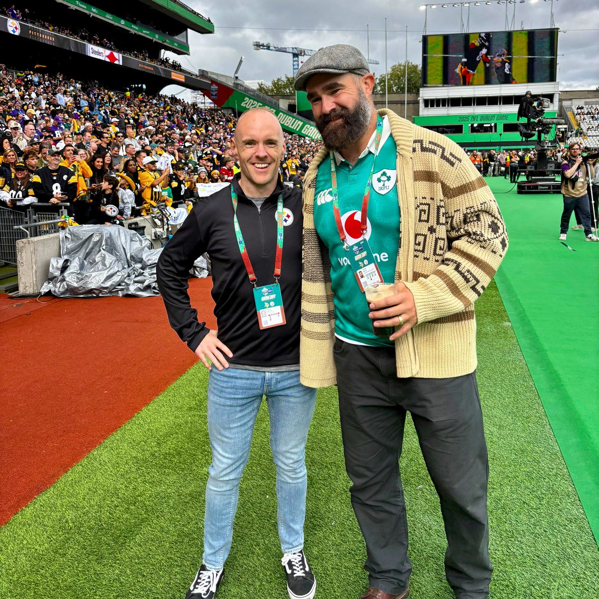 What a day! When can we do it again?

Thanks everyone who helped out, said hello or sent a message of support over the weekend. I still can't believe we actually had an NFL game in Ireland.

This is only the beginning!