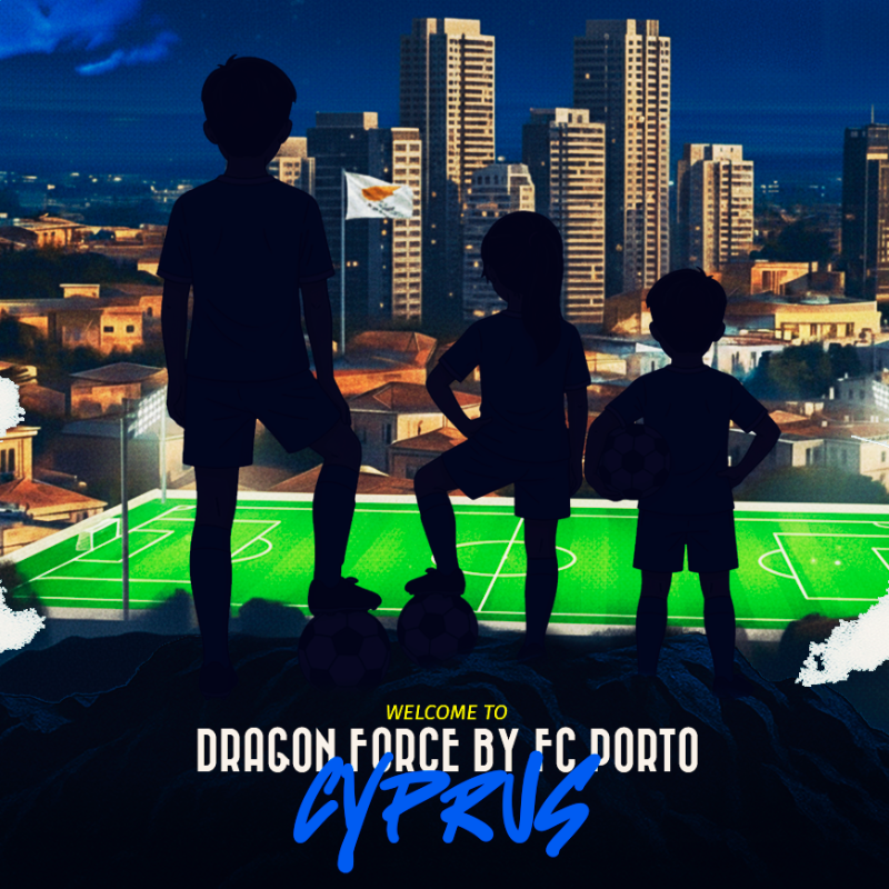 FCPorto's tweet photo. FC Porto expande-se para Chipre 🇨🇾 Vai nascer a primeira escola Dragon Force by FC Porto no Chipre 💙

#FCPortoDragonForce