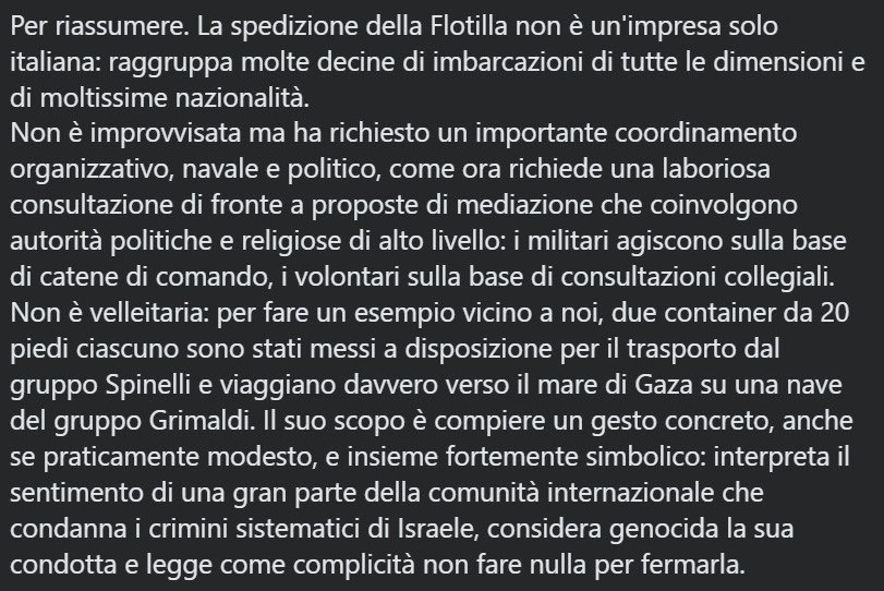 larosasepolta's tweet photo. Antonio Gibelli, uno dei migliori storici italiani, ha scritto un editoriale sulla Flotilla di rara lucidità. Da anni collabora col Secolo XIX. Con i cambi al vertice dl giornale la sua voce è stata silenziata. E infatti queste parole non le troverete in edicola: diffondiamole https://t.co/agK3z7bkBU