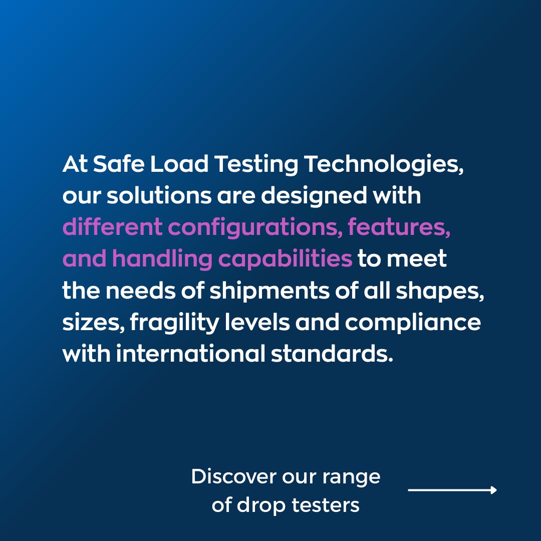SafeloadTesting's tweet image. 📦 Different products face different risks — that’s why drop testing must adapt.
At Safe Load Testing, we simulate real transport conditions to help you validate your packaging.
👉 Learn more: safeloadtesting.com/en/drop-tester/
#DropTesting #PackagingTesting #SafeLoadTesting