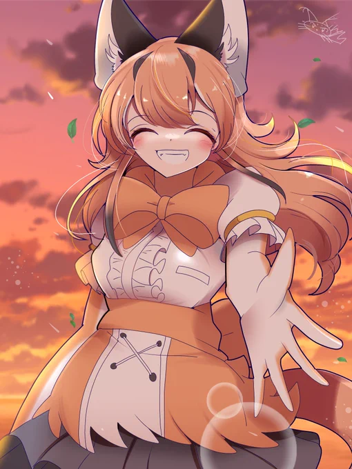 あんたも一緒に来る? #けものフレンズ