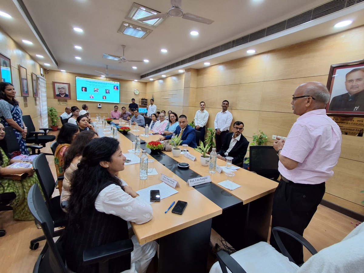 OfficialIGNOU's tweet image. The School of Tourism and Hospitality Services Management (SOTHSM), Indira Gandhi National Open University (IGNOU) organized a special event to celebrate World Tourism Day on the theme “Tourism and Sustainable Transformation: Exploring their Interplay.”

#WorldTourismDay