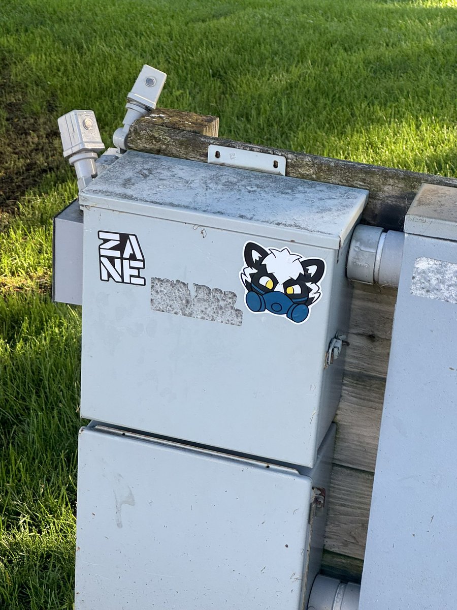 jaxonfotter2's tweet image. Found these stickers in a small town in Michigan. I think I found who it is lol