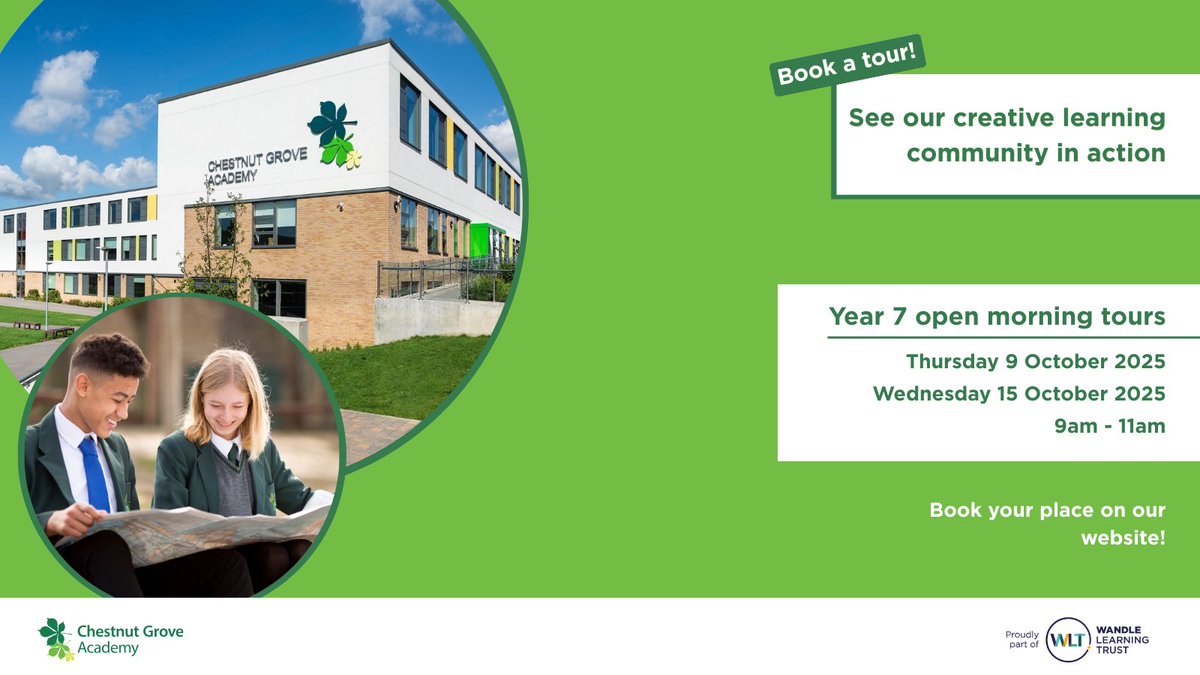Chestnut Grove Academy tweet media