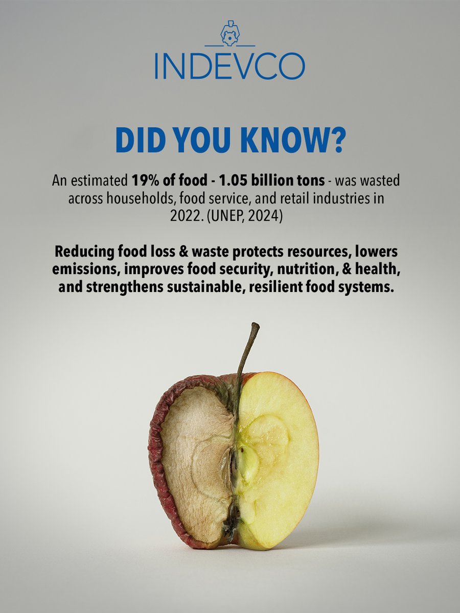On #InternationalDayofAwarenessofFoodLossandWaste, we highlight how packaging helps cut food waste.
At INDEVCO, we design solutions that:
• Keep food fresh &amp; safe
• Protect during transport
• Enable portion control
• Support recycling &amp; circular economy
#INDEVCOSustainability