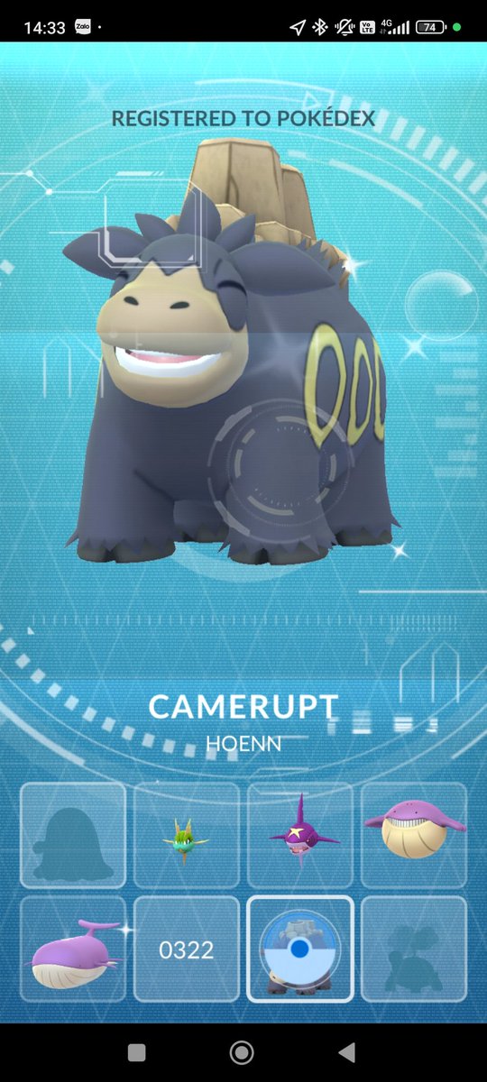 bino90psy's tweet image. Over 2 years just for the day.
#90psy #PokemonGO #Camerupt #MegaEvolution #MegaRaidDay #Shiny #Hoenn