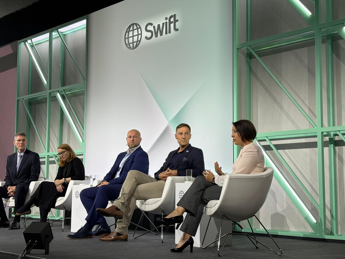 hedera's tweet image. “We will see an explosion of digital currencies and the use cases that support them.”

@rob_nodl, Director of HEAT at @hashgraph, joined the @Sibos panel on digital currency interoperability alongside @swiftcommunity, @Citi, @bundesbank, @ubyx_.

Let’s continue the conversation…