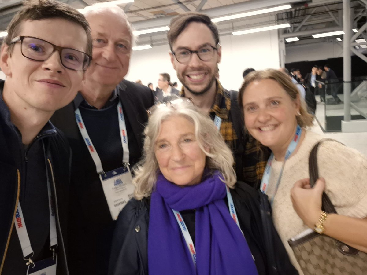 transnet_pgm's tweet photo. @ECOC_Conference #ecoc2025 We’re here! Catching up with alumni and industry friends, and looking forward to the presentations! @AstonPhotonics @bayvel_p https://t.co/yhGdkzPy8r