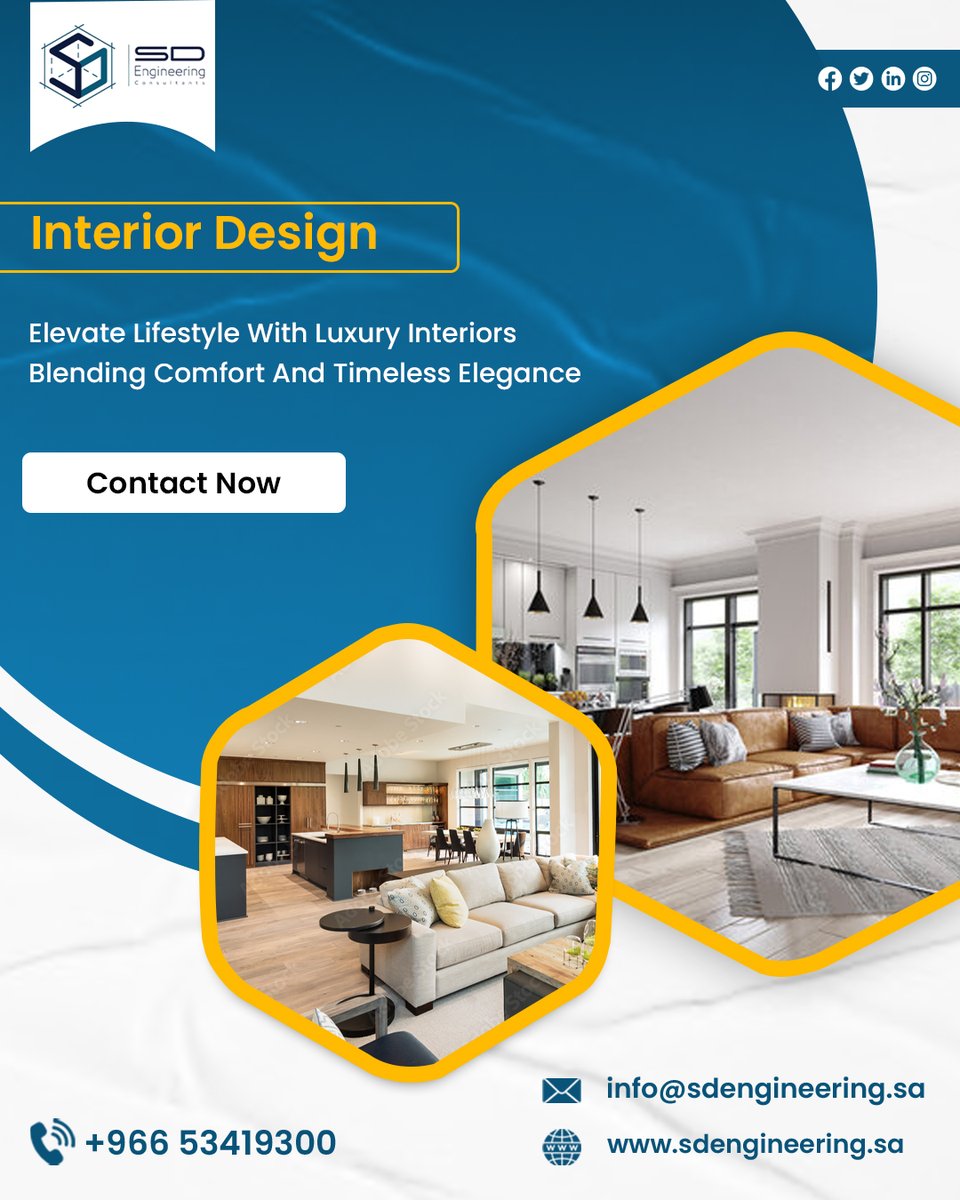 SD__Engineering's tweet image. Redefine your spaces with luxury &amp;amp; style Premium interior design that blends comfort, elegance &amp;amp; timeless sophistication for homes &amp;amp; offices. 
sdengineering.sa

#InteriorDesign #LuxuryLiving #ElegantSpaces #ModernInteriors #HomeTransformation  #DecorTrends #sdengneering