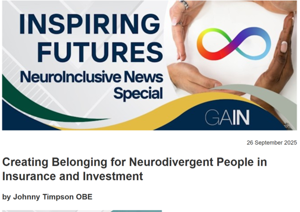 🌟 This month’s GAIN Neuroinclusive News is a special edition for our Inspiring Futures campaign, inviting neurodivergent professionals and allies to share their stories and inspire the next generation of talent.
Read now at ddlnk.net/t/cr/AQizlQMQq…
#GAIN #InspiringFutures