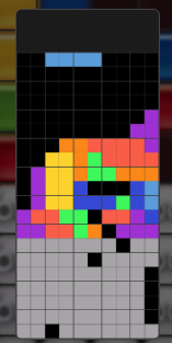 DotNETCSer's tweet image. fumen-rsの盤面認識の機能、ミノ画像の色情報をランダムフォレスト使ってミノの種類を特定するモデル作ってみたら、思いのほかうまくいった