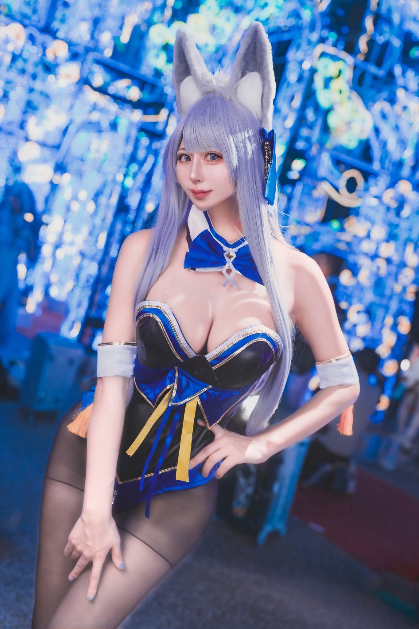 歪萌舎製 信濃 RQ衣装 ウィッグ付き アズールレーン