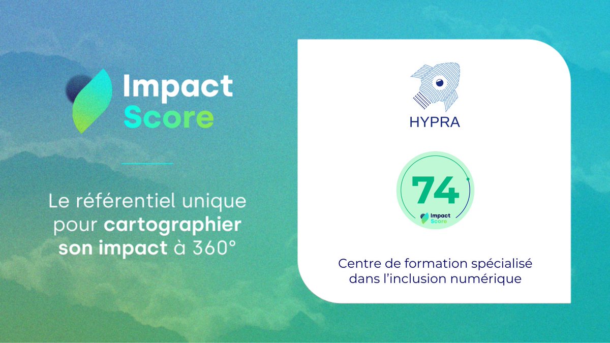 Hypra, générateur de puissance d'agir tweet media