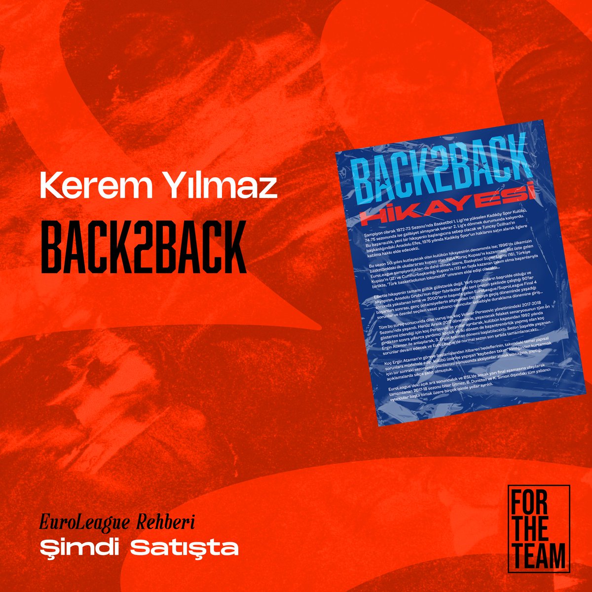 ForTheTeamDergi's tweet photo. 🏆 Back2Back 🏆

✍️ @Kerem21Yilmaz,  Anadolu Efes'in kazandığı şampiyonlukların hikayesini yazdı. 

🏀 124sayfalık EuroLeague Rehberi'ni satın almak için: https://t.co/9hIycEHEHF https://t.co/Kyg31mHZib