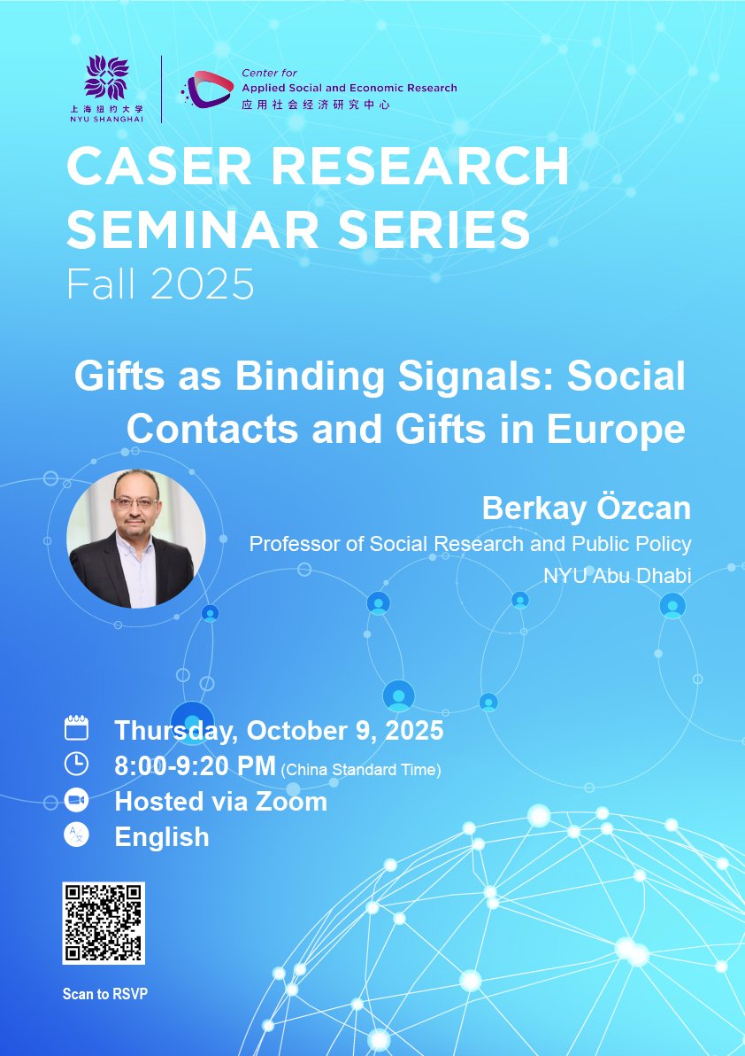 CASER at NYU Shanghai tweet media